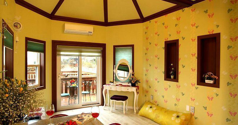 Rainbow Hill Pension Namhae Esterno foto